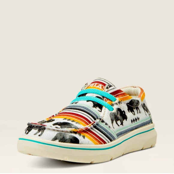 Ariat Women’s Hilo Buffalo Print shoes - Picture 1 of 6
